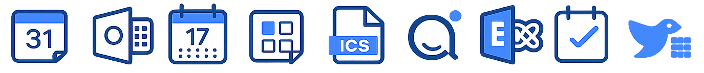 Supported Calendar Integrations